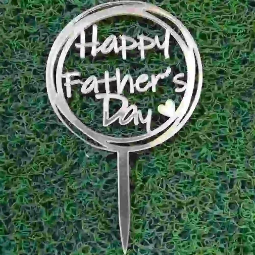 Cake topper for father day